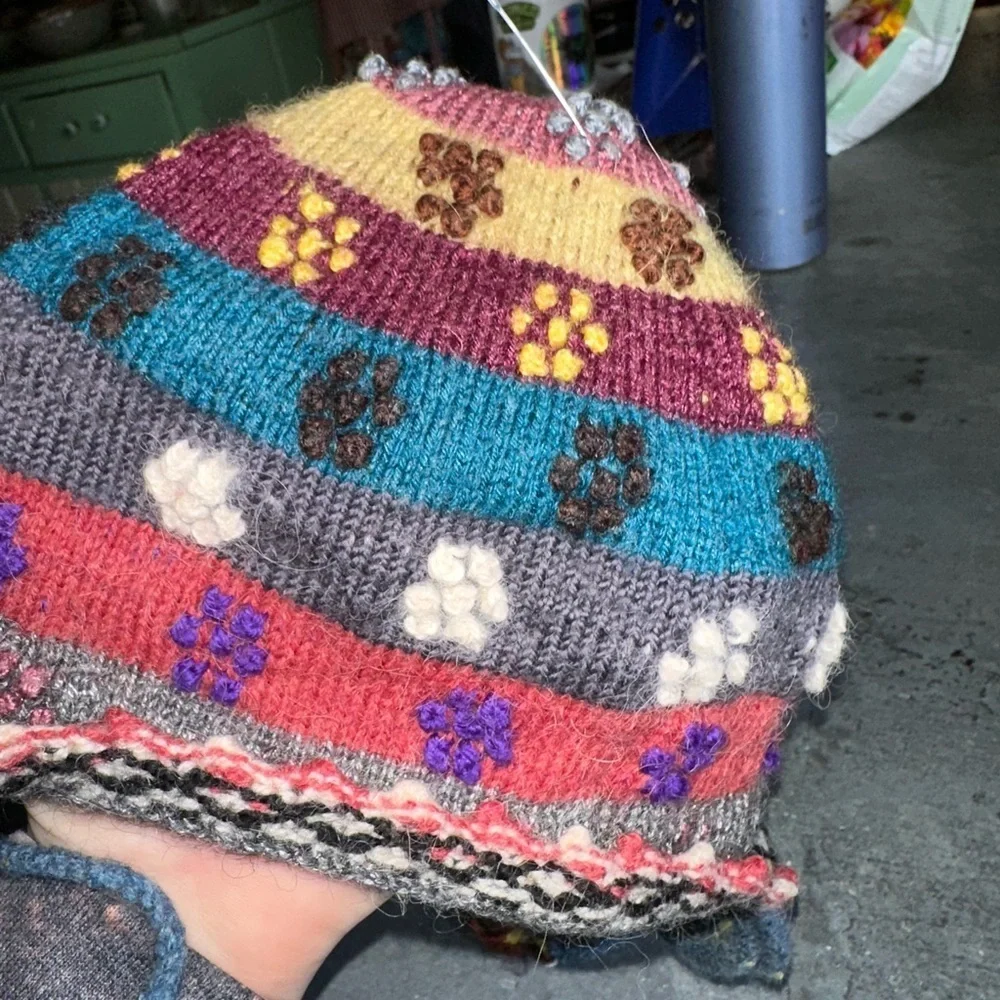Colorful Knitted Wool Hat
